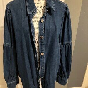 Denim painters shirt